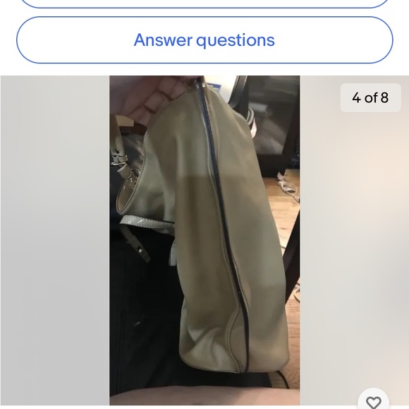 Gussacci Leather Handbag - Picture 4 of 8